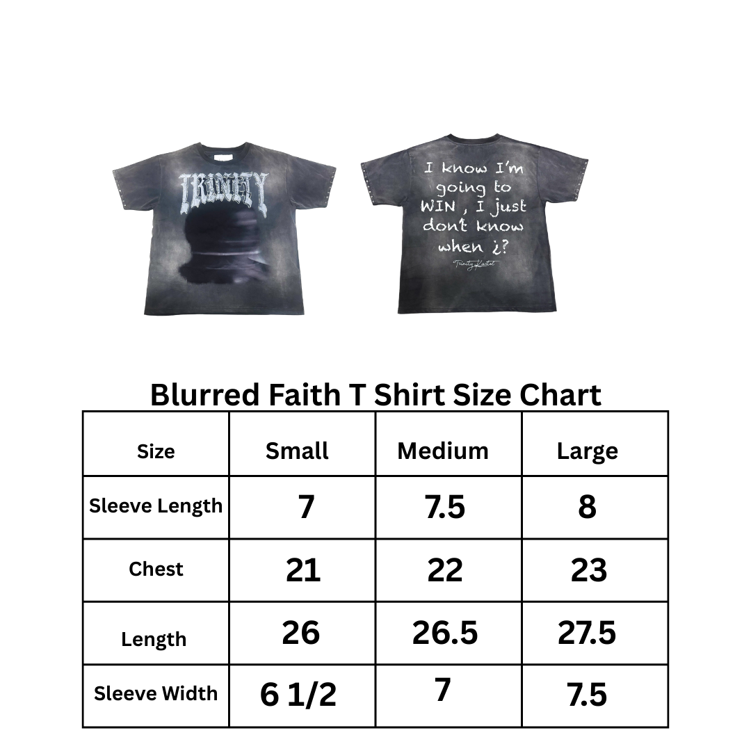 Trinity Kartel Blurred Faith T-shirt
