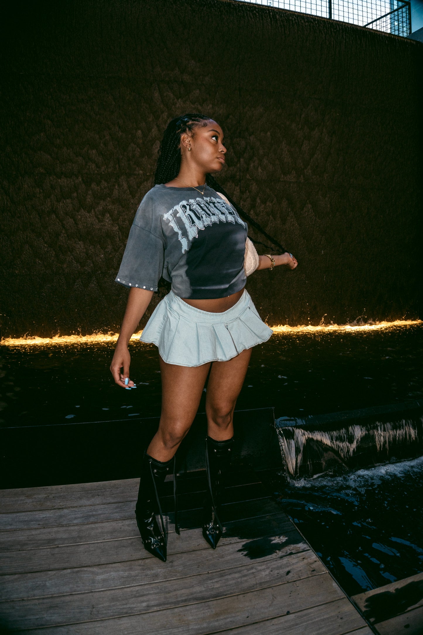 Trinity Kartel Blurred Faith T-shirt